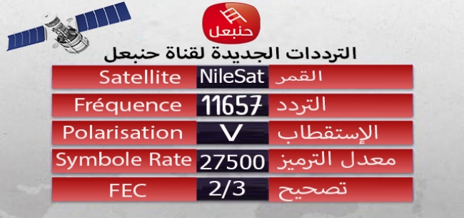 تردد قناة حنبعل - اجدد تردد للقناة 12994 5