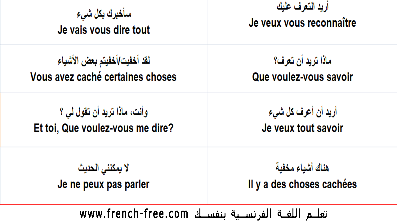 جمل باللغة الفرنسية - ارق لغات العالم 12981 4