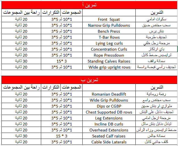 احلى برنامج رياضي , برنامج كمال اجسام