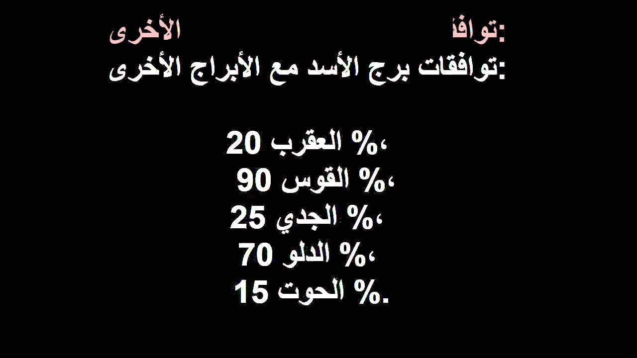 الابراج برج الاسد - صفات واهتمامات برج الاسد 1293 1