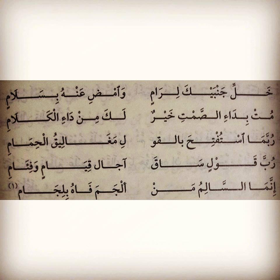 شعر عربي فصيح - من اجمل ما قدم الشعراء من اشعار عربيه فصيحه 1282 13