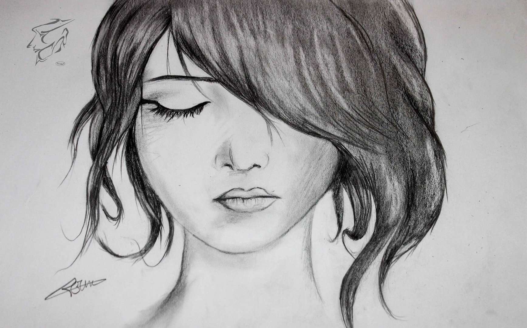 رسومات بنات سهله - صور رسومات بنات جميله وكيوته 291 9